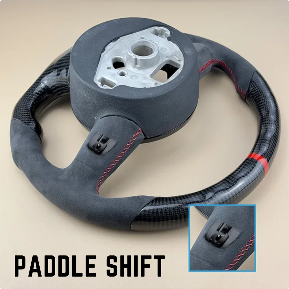 Audi Carbon Steering Wheel Alcantara A3 A4 A5 A6 A7 Q3 Q5 Q7 Upgrade