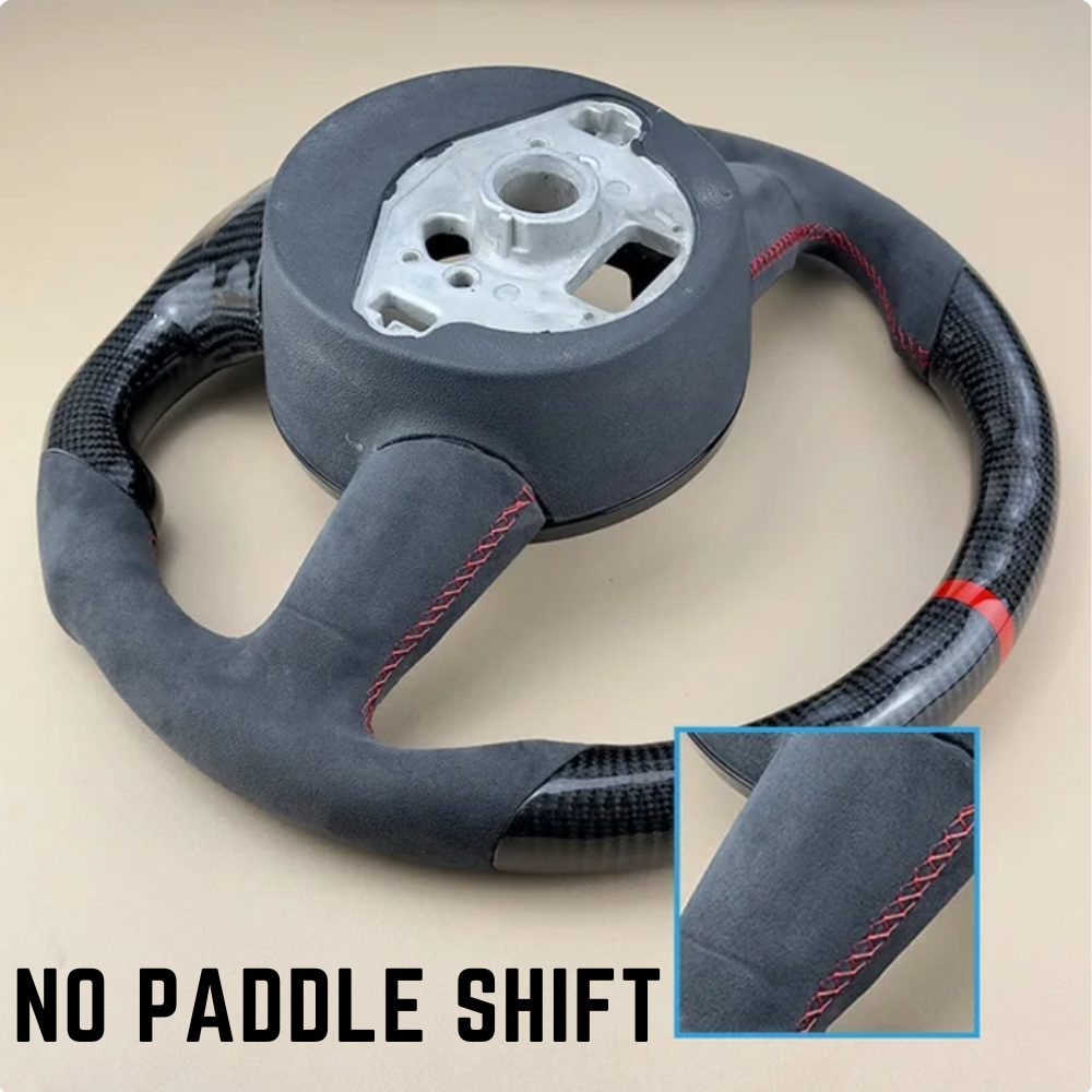Audi Carbon Steering Wheel Alcantara A3 A4 A5 A6 A7 Q3 Q5 Q7 Upgrade
