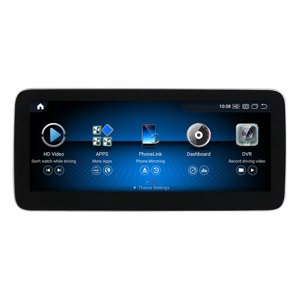 Mercedes A Class GLA CLA 2011-2019 W176 X156 C117 R231 Android 14 Car Stereo Wireless CarPlay & Android Auto Head Unit