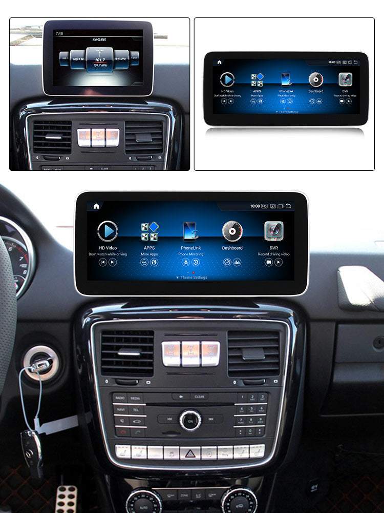 Mercedes G Class 2008-2019 W461 W463 G500 Android 14 Car Stereo Wireless CarPlay & Android Auto Head Unit