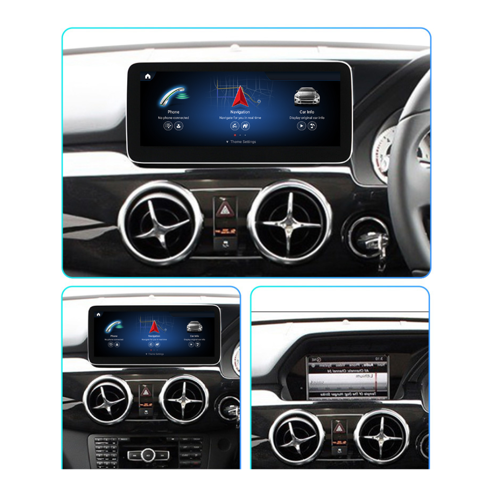 Mercedes GLK 2009-2016 X204 Android 14 Car Stereo Wireless CarPlay & Android Auto Head Unit