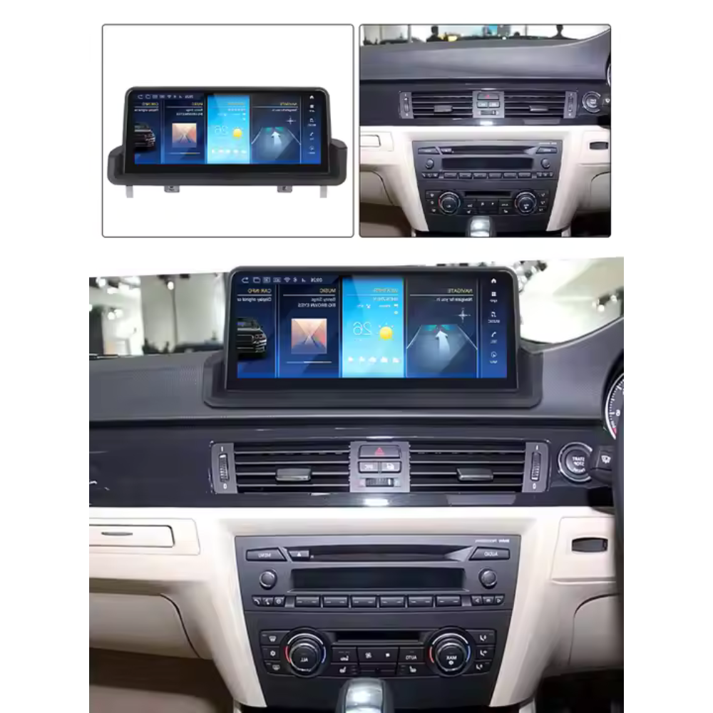 BMW 3 Series 2005-2011 E90 E91 E92 M3 Android 14 Car Stereo Head Unit | CarPlay Android Auto 10.25inch RHD