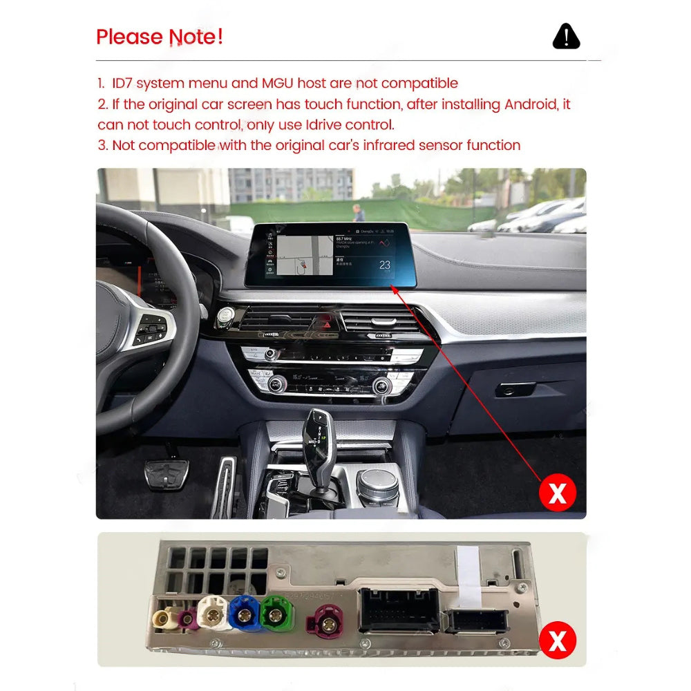 BMW 5 Series 2016-2024 G30 G31 Android 14 Car Stereo Head Unit | CarPlay Android Auto EVO