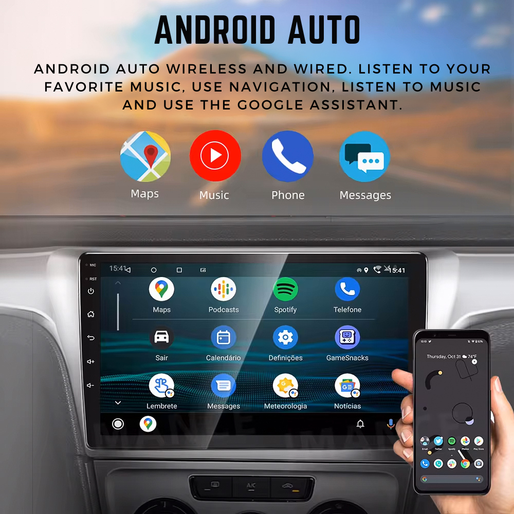 BMW X1 2009-2015 Android 14 Car Stereo Head Unit | CarPlay & Android Auto