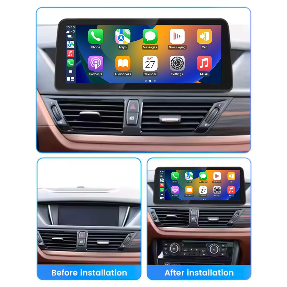 BMW X1 2009-2015 Android 14 Car Stereo Head Unit | CarPlay & Android Auto