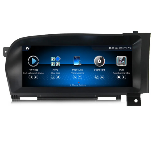 Mercedes S Class 2005-2014 W216 W221 Android 14 Car Stereo Wireless CarPlay & Android Auto Head Unit NTG 3.0 3.5