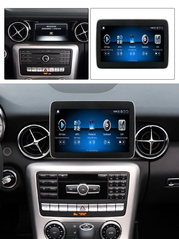Mercedes SLK SLC SL 2011-2020 R172 R231 Android 14 Car Stereo Wireless CarPlay & Android Auto Head Unit