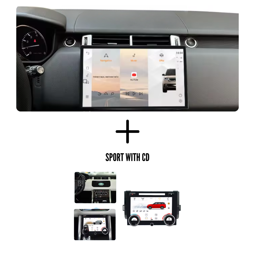 Range Rover Sport & Vogue 13.3inch 2013-2017 Android 14 Wireless CarPlay & Android Auto | Car Stereo Head Unit