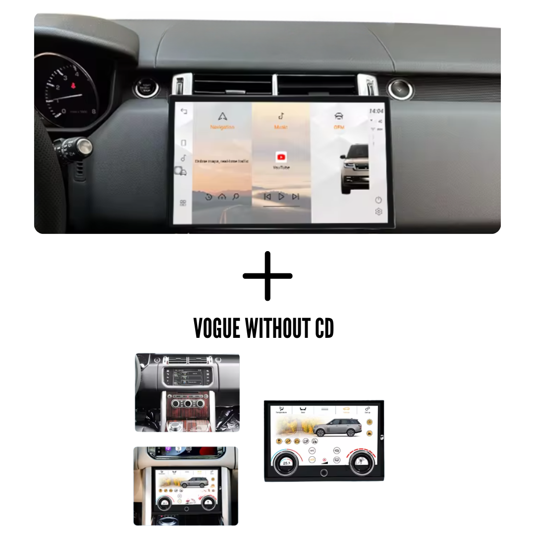 Range Rover Sport & Vogue 13.3inch 2013-2017 Android 14 Wireless CarPlay & Android Auto | Car Stereo Head Unit