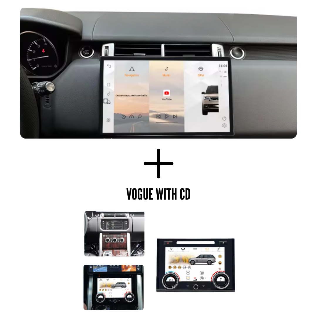 Range Rover Sport & Vogue 13.3inch 2013-2017 Android 14 Wireless CarPlay & Android Auto | Car Stereo Head Unit