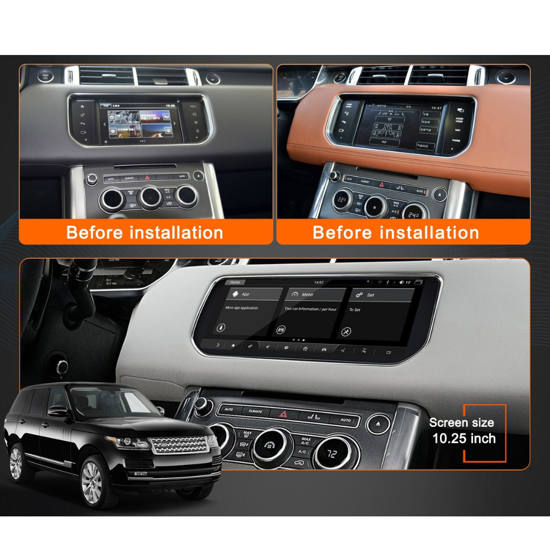 Range Rover | Sport Vogue | 2013-2017 | Android 14 Wireless CarPlay & Android Auto | Car Stereo Head Unit