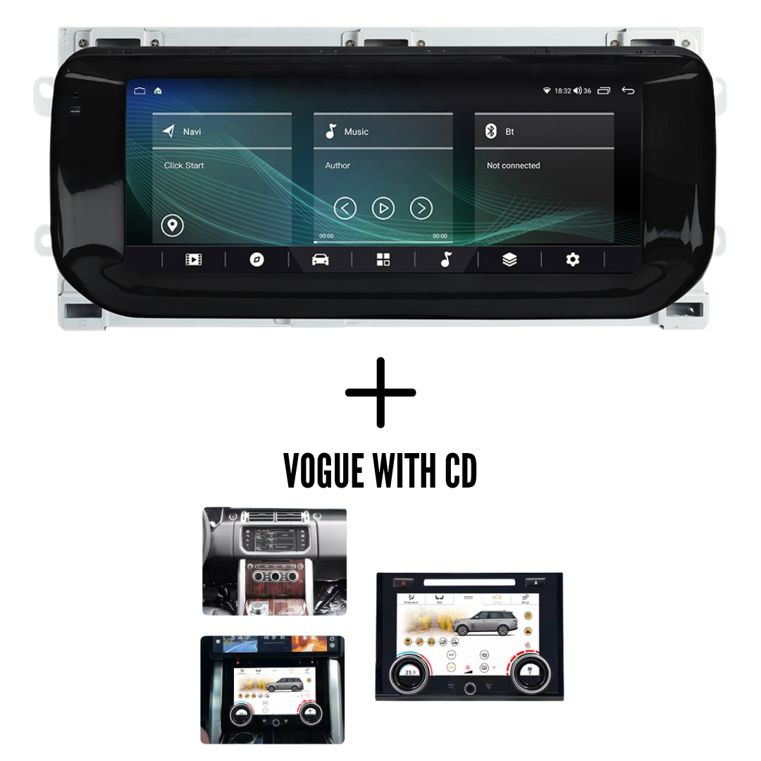 Range Rover | Sport Vogue | 2013-2017 | Android 14 Wireless CarPlay & Android Auto | Car Stereo Head Unit