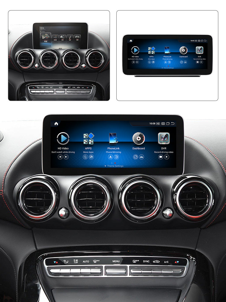 Mercedes AMG GT 2015-2018 Android 14 Car Stereo Wireless CarPlay & Android Auto Head Unit NTG5.0