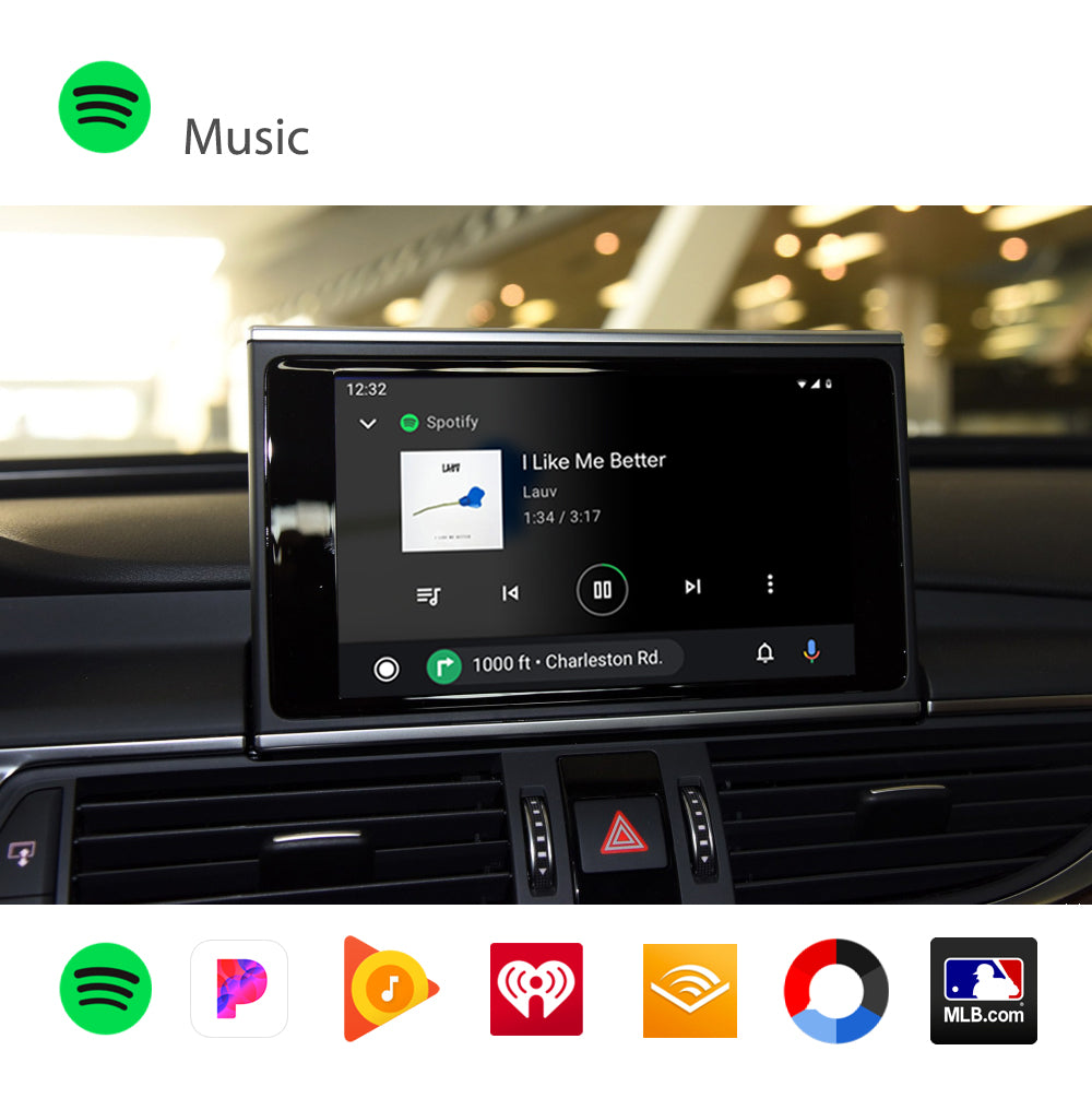 For Audi Wireless Apple CarPlay Retrofit Android Auto Decoder Integration