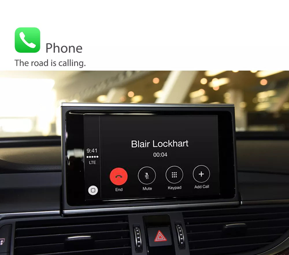 For Audi Wireless Apple CarPlay Retrofit Android Auto Decoder Integration