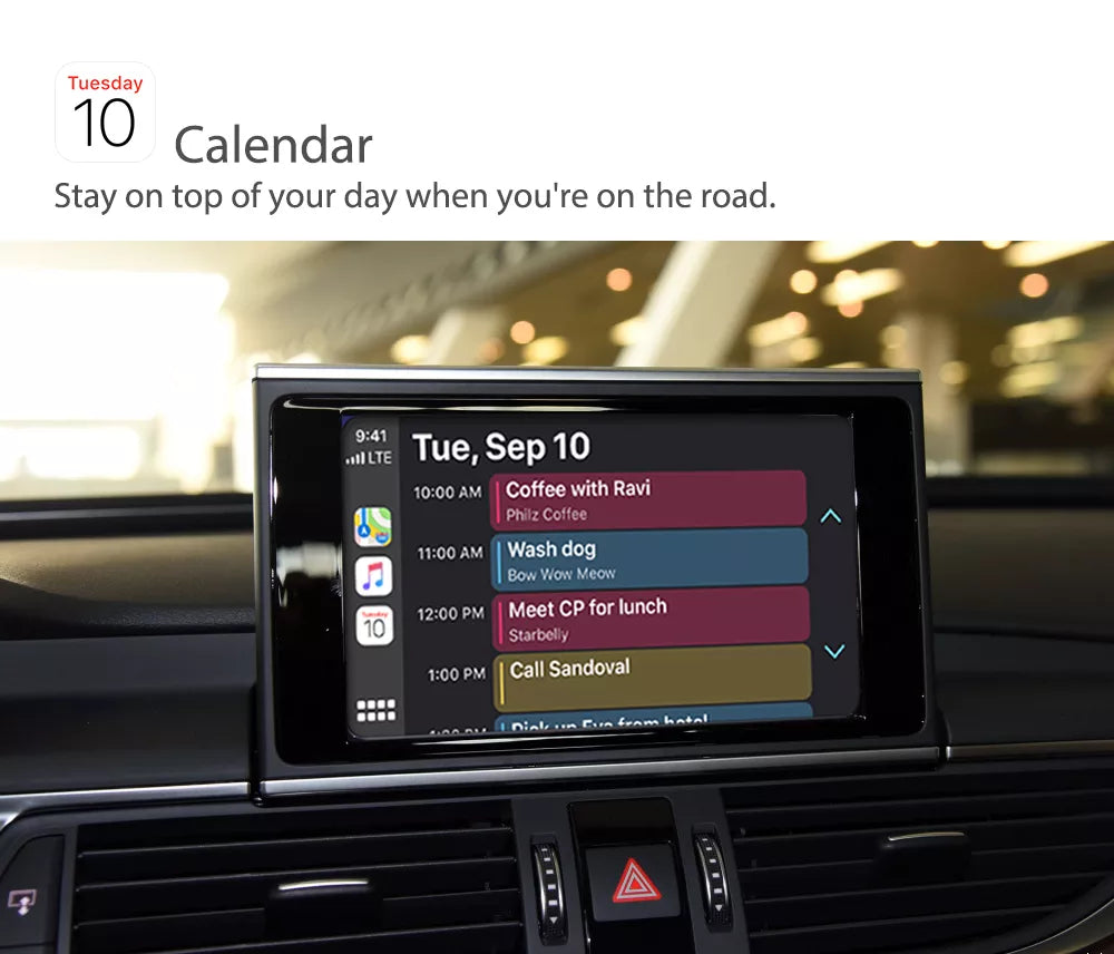 For Audi Wireless Apple CarPlay Retrofit Android Auto Decoder Integration