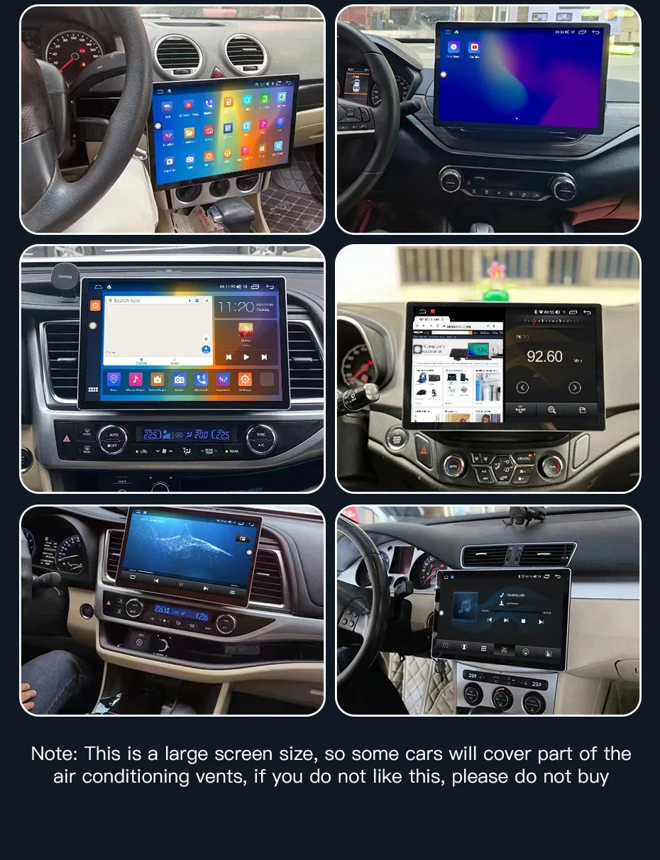 Tesla Model | 13.3inch | For Any Cars | Android 14 | Car Stereo | Head Unit