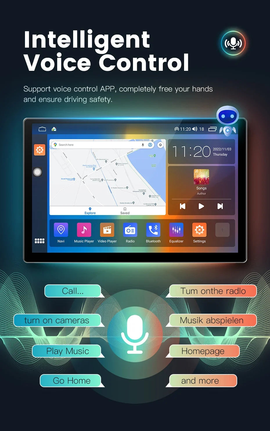 Tesla Model | 13.3inch | For Any Cars | Android 14 | Car Stereo | Head Unit