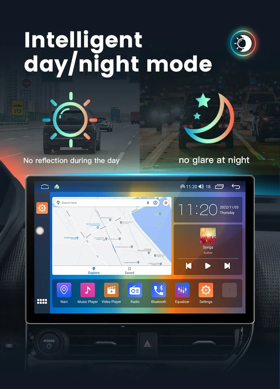 Tesla Model | 13.3inch | For Any Cars | Android 14 | Car Stereo | Head Unit
