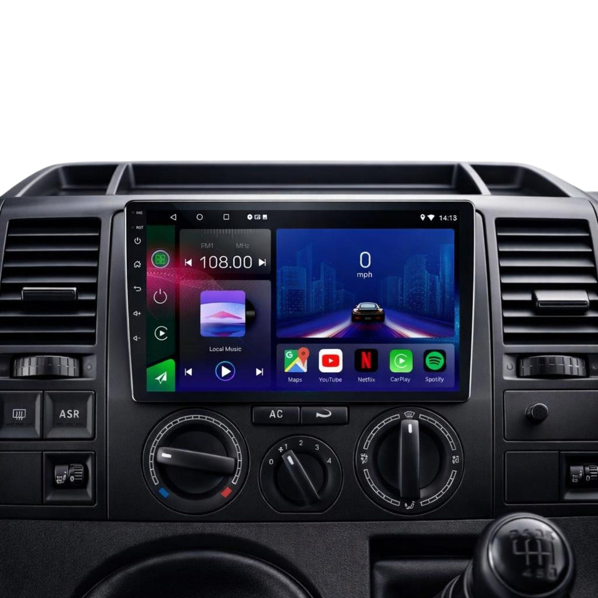 Volkswagen Transporter T5 2003-2010 Android 15 Car Stereo Head Unit | CarPlay Android Auto