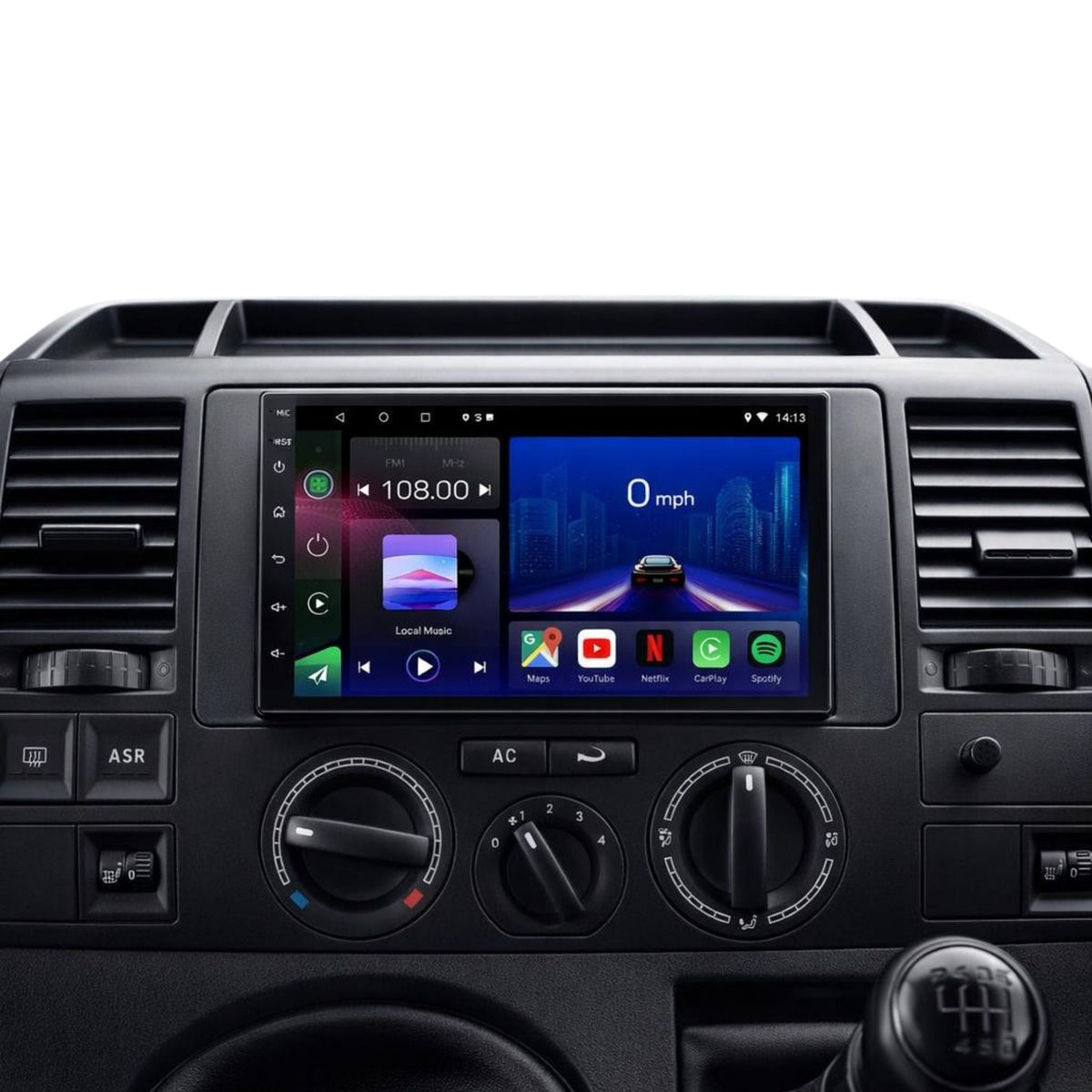Volkswagen Transporter T5 2003-2010 Android 15 Car Stereo Head Unit | CarPlay Android Auto