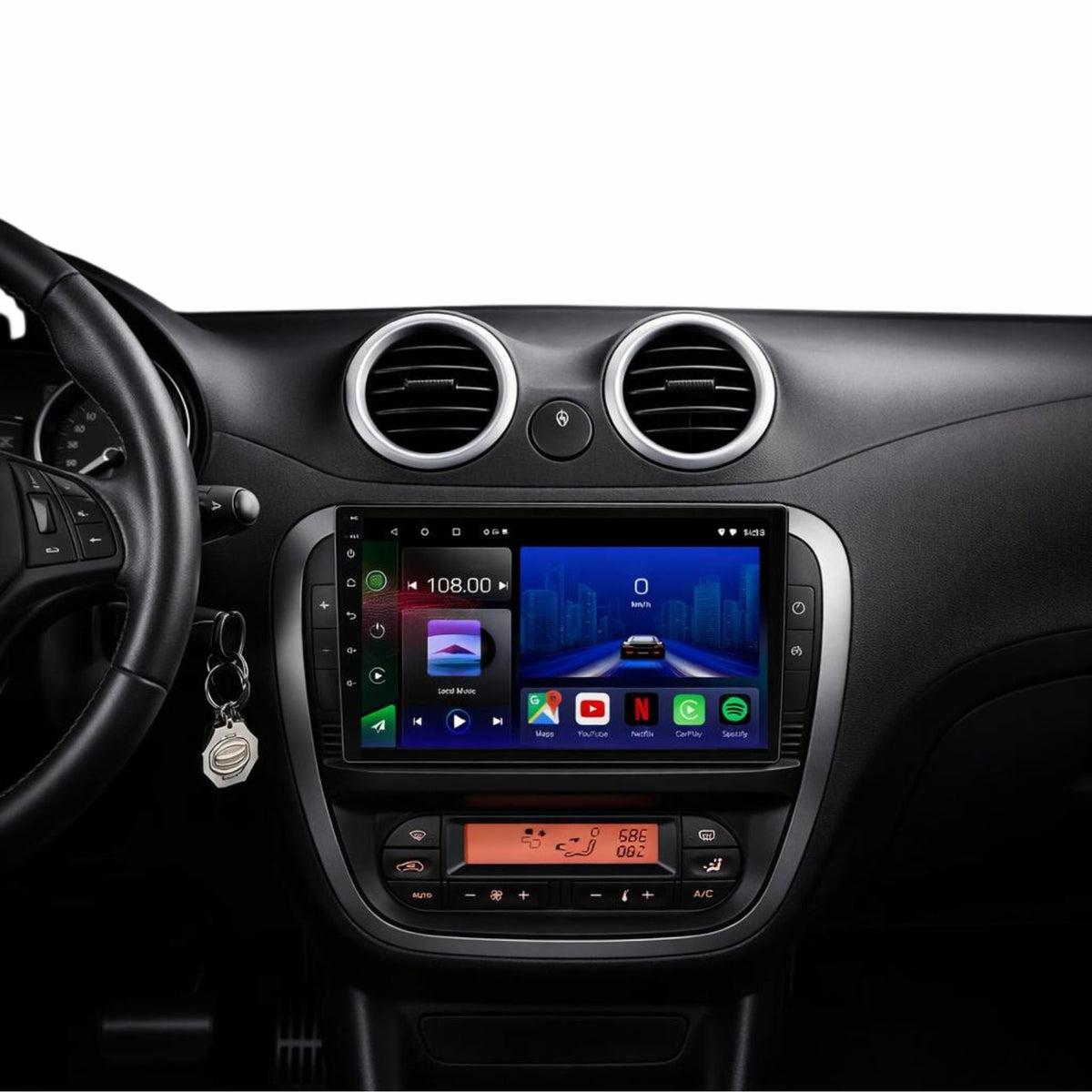 Citroen C2 C3 2001-2010 Android 15 Car Stereo Head Unit | CarPlay & Android Auto