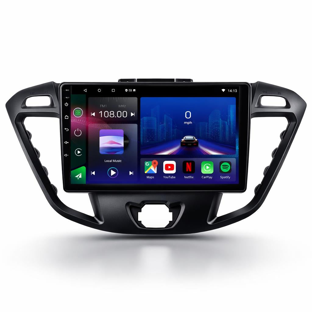 Ford Transit Custom MK8 2013-2018 Android 15 Car Stereo Head Unit | CarPlay & Android Auto