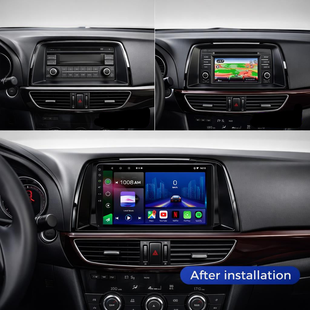 Mazda 6 2012-2015 Android 15 Car Stereo Head Unit | CarPlay & Android Auto