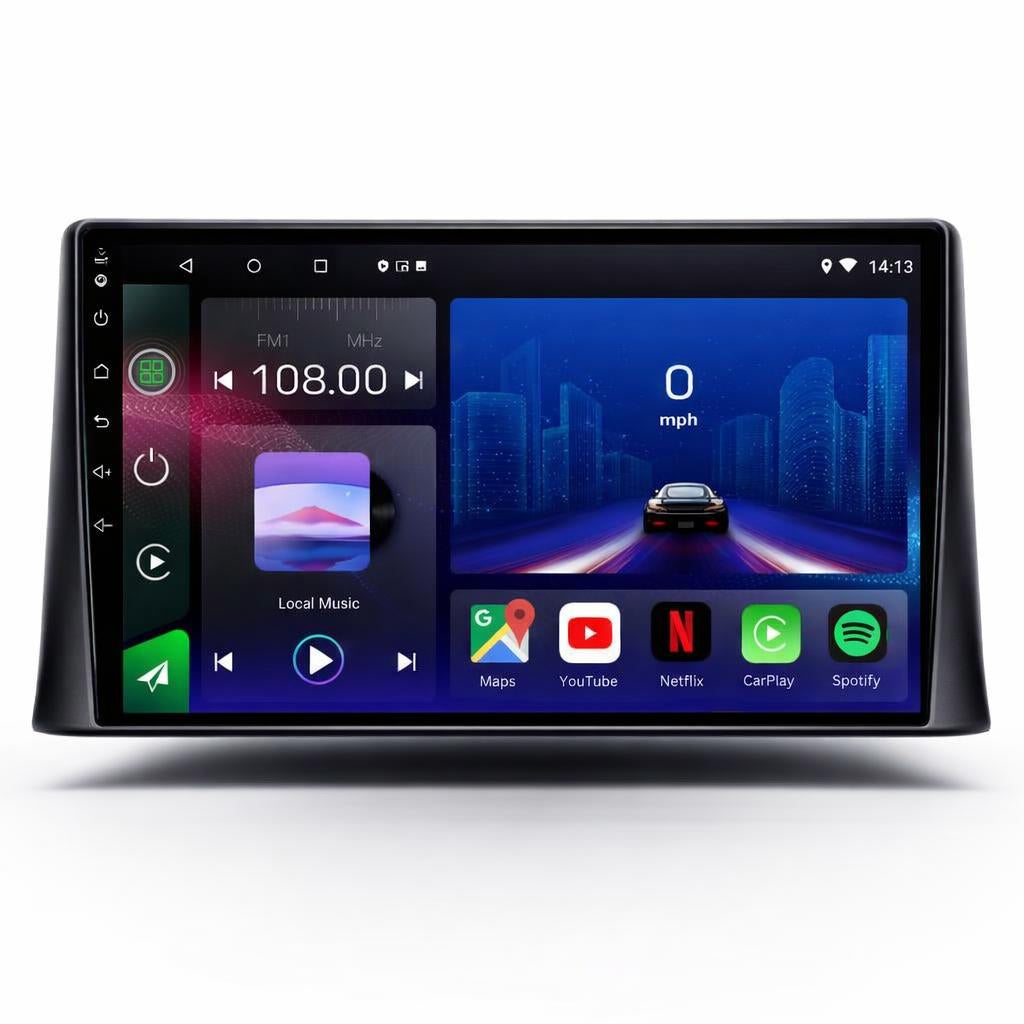 Peugeot Partner & Citroen Berlingo & Vauxhall Combo 2018-2024 Android 15 Car Stereo Head Unit | CarPlay Android Auto