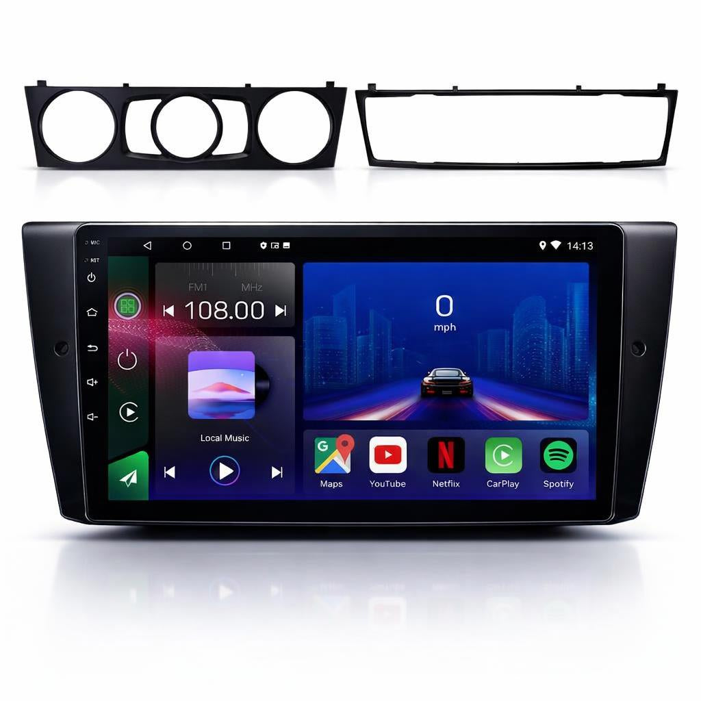 BMW 3 Series E90 E91 E92 M3 Android 15 Car Stereo Head Unit | CarPlay Android Auto