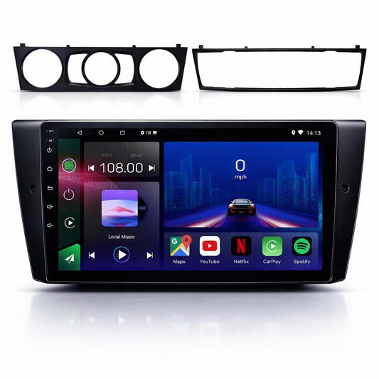 BMW 3 Series E90 E91 E92 M3 Android 15 Car Stereo Head Unit | CarPlay Android Auto