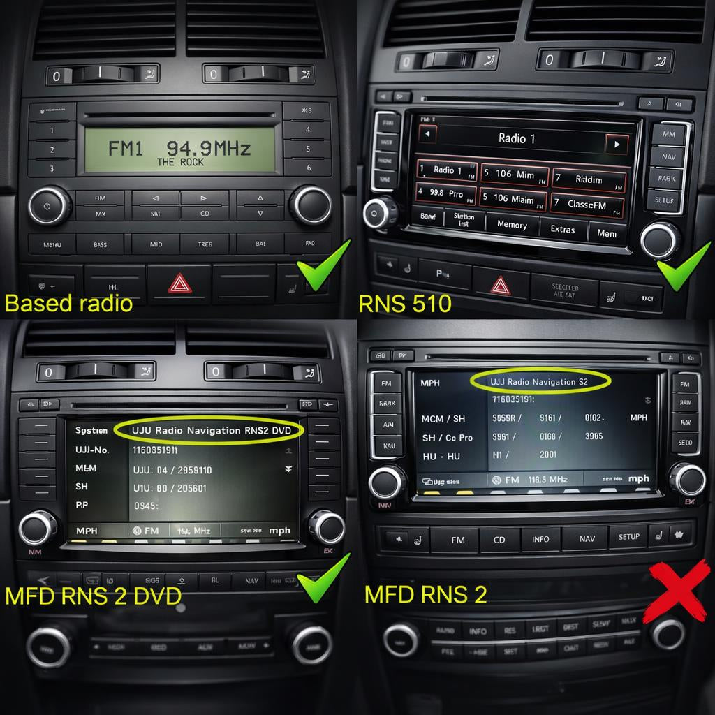 Volkswagen Touareg 2002-2010 Android 15 Car Stereo Head Unit | CarPlay Android Auto