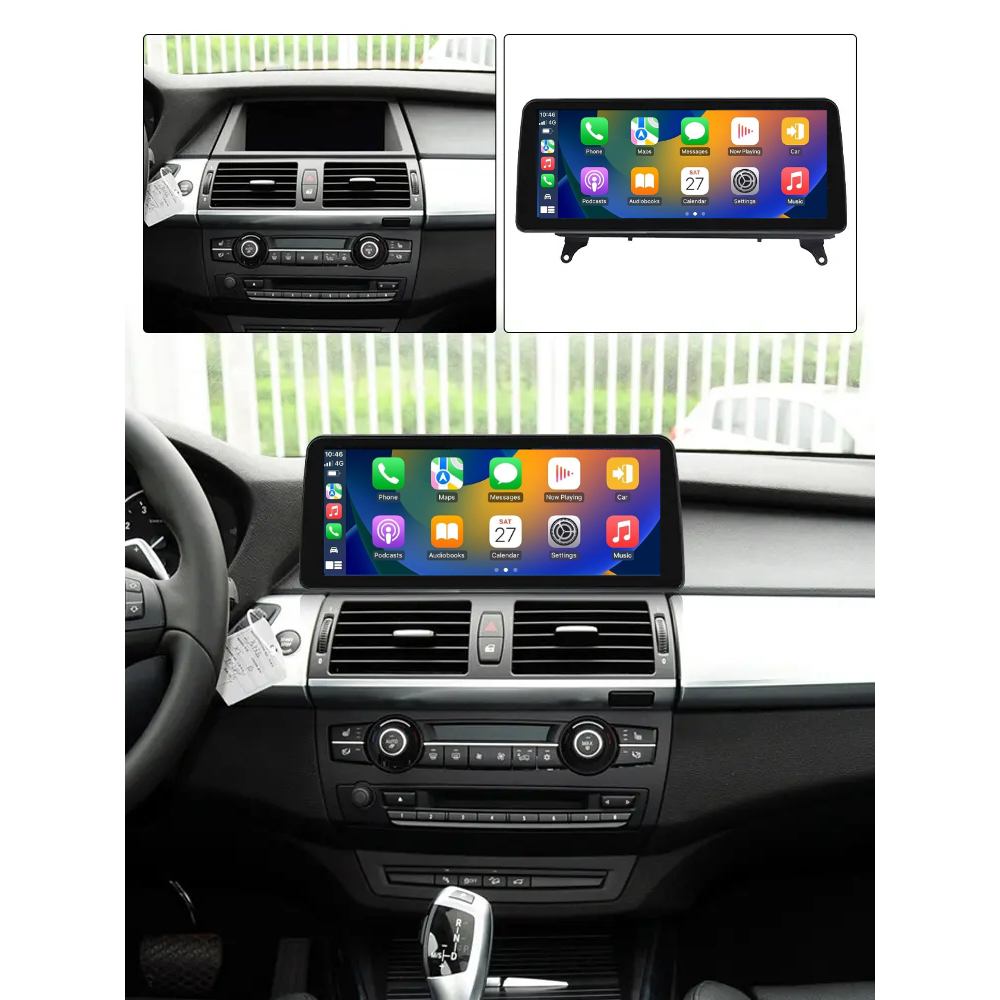 BMW X5 X6 2006-2014 E70 E71 Android 14 Car Stereo Head Unit | CarPlay & Android Auto CCC CIC