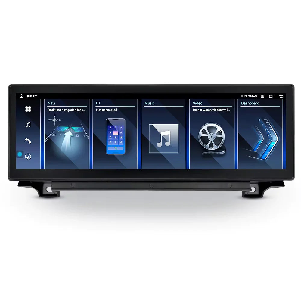 BMW 5 Series 2010-2017 F10 F11 F18 Android 14 Car Stereo Head Unit | CarPlay & Android Auto CIC NBT