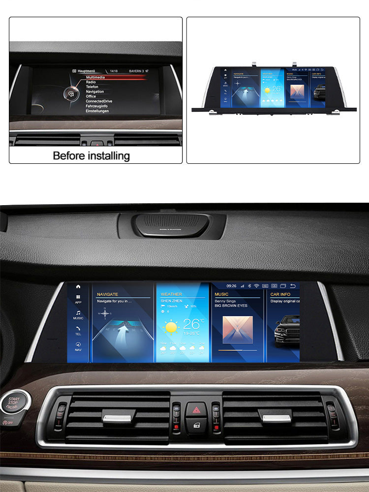 BMW 5 Series GT 2009-2017 F07 Android 14 Car Stereo Head Unit | CarPlay Android Auto CIC NBT