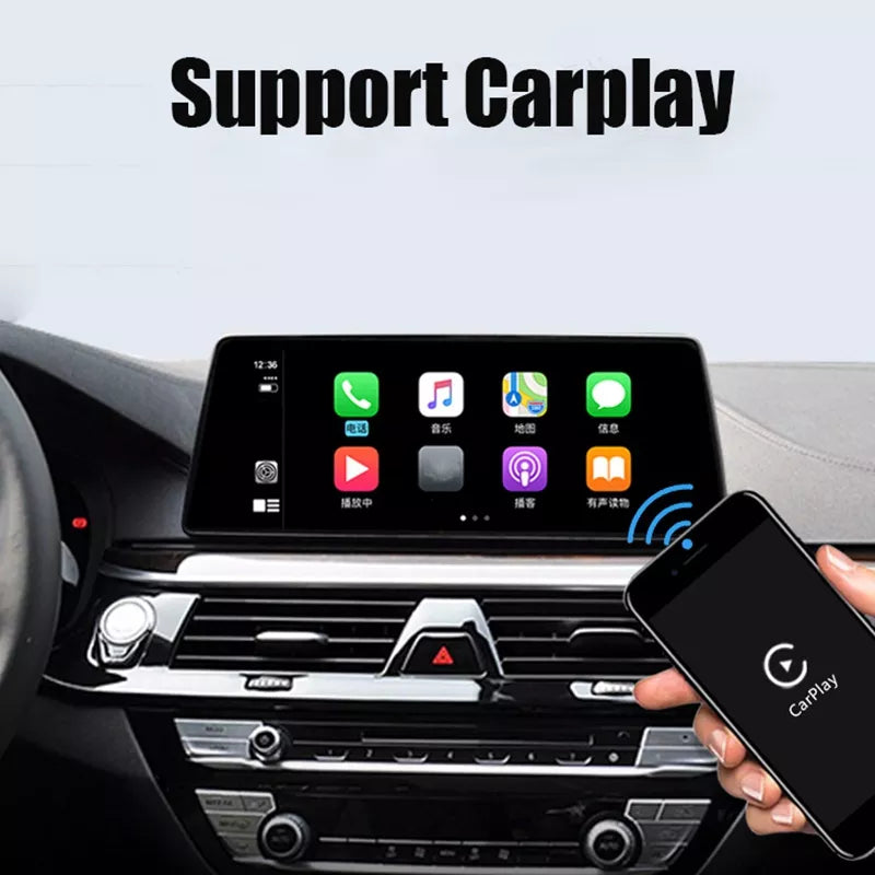 For BMW Wireless Apple CarPlay Retrofit Android Auto Decoder Box NBT CIC EVO Original Screen