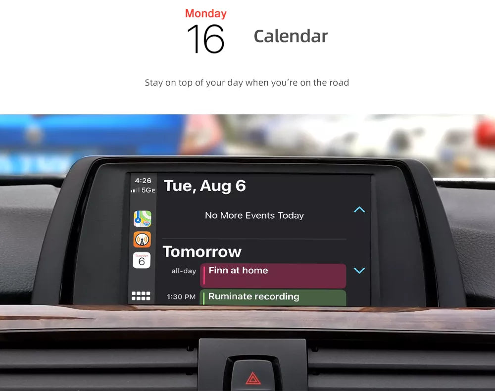 For BMW Wireless Apple CarPlay Retrofit Android Auto Decoder Box NBT CIC EVO Original Screen