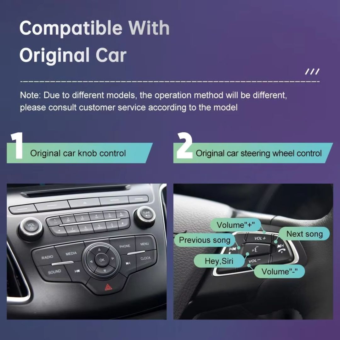 For Ford Wireless Apple CarPlay Retrofit Android Auto 2011-2016 SYNC 2