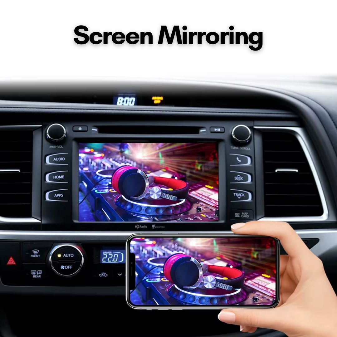 For Toyota Wireless Apple CarPlay Retrofit Android Auto Touch 2 & Entune 2.0