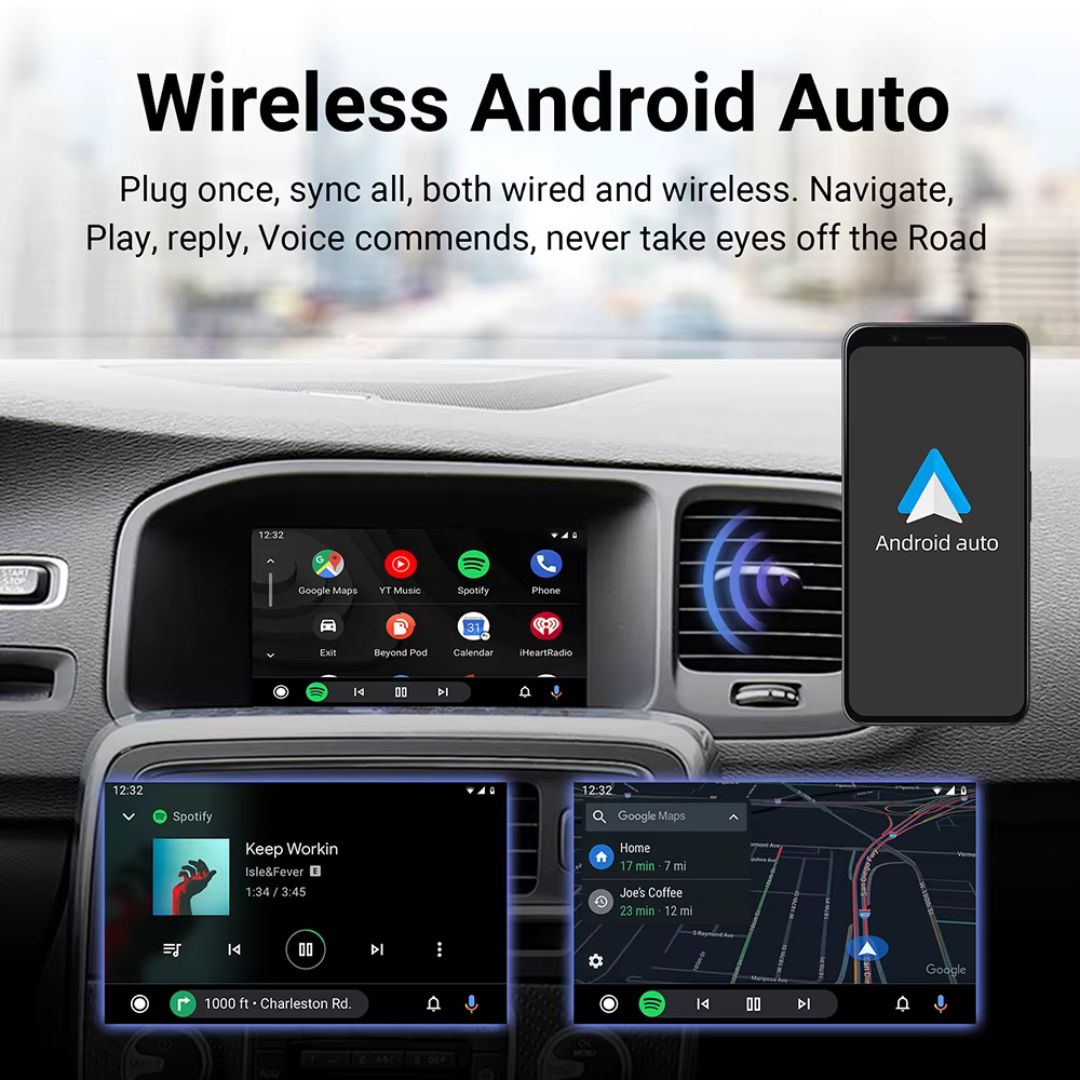 For Volvo Wireless Apple CarPlay Retrofit 2013-2020 Android Auto 7inch Original Screen