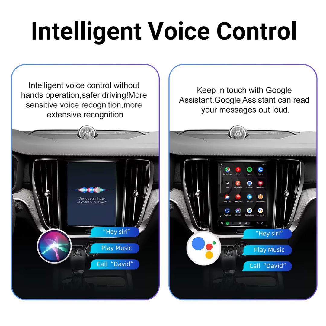 For Volvo Wireless Apple CarPlay Retrofit 2017-2022 Android Auto 9inch Original Screen