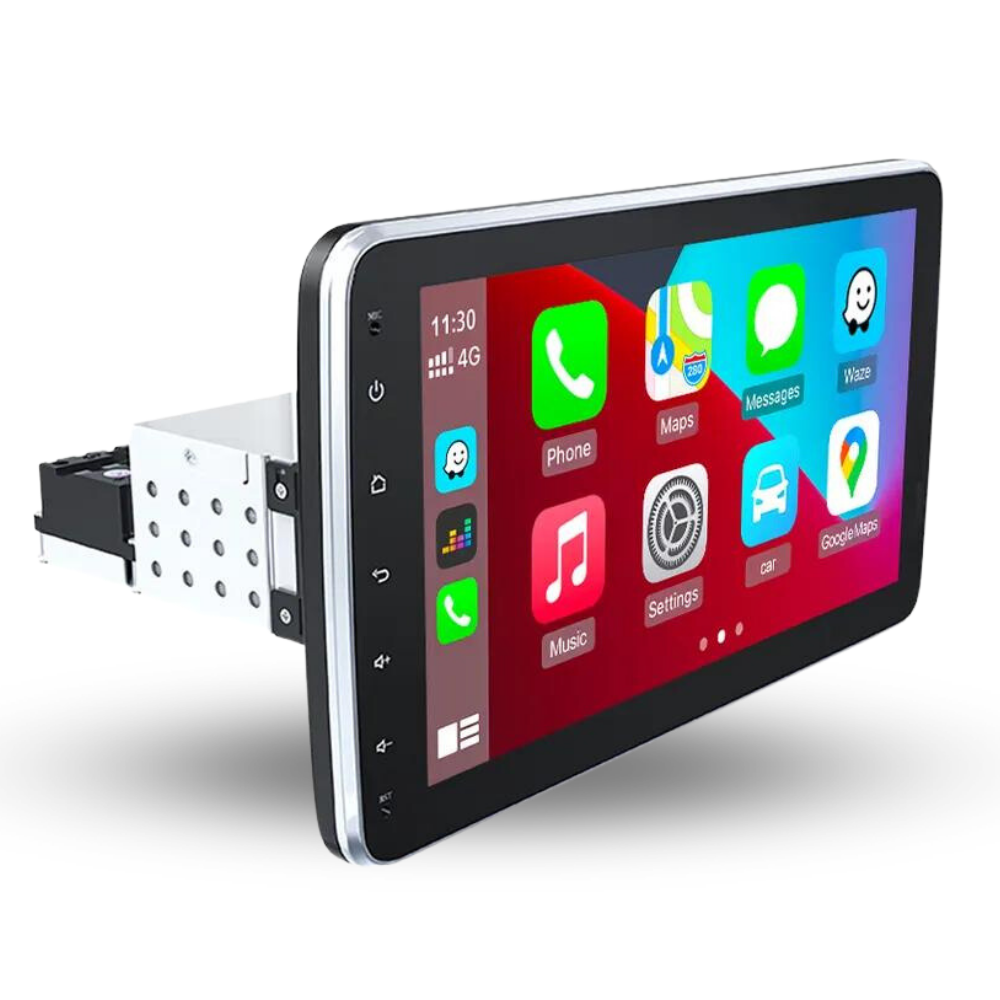 Universal 10inch Single Din 360 Android 15 Car Stereo Head Unit | CarPlay Android Auto