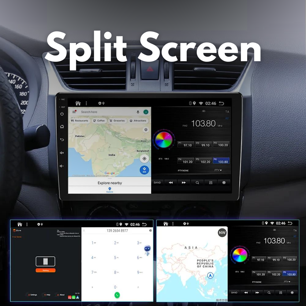 Universal 7inch Double Din Android 15 Car Stereo Head Unit | CarPlay Android Auto
