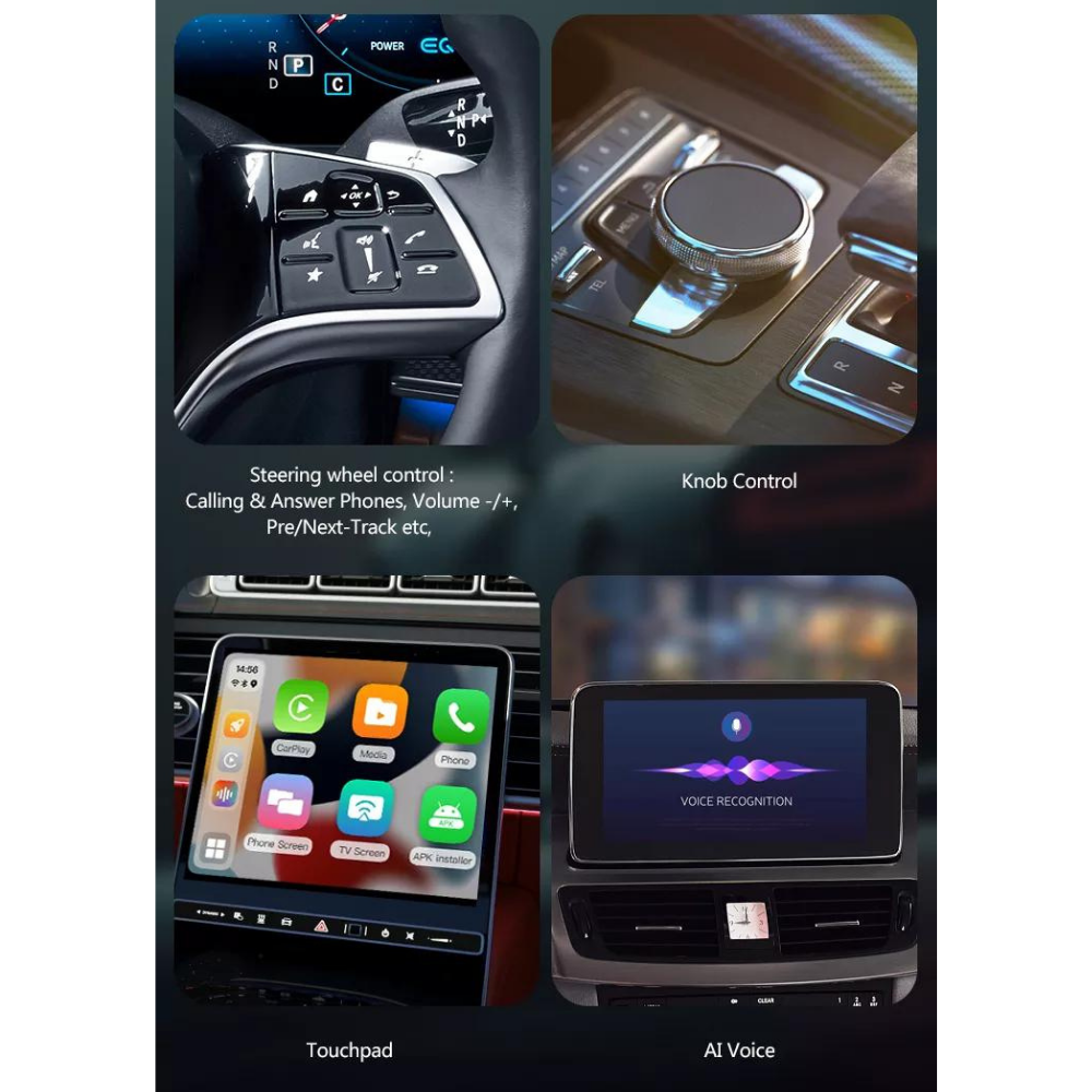 Wireless CarPlay Android  AI Box 4+64GB Wireless Android Auto