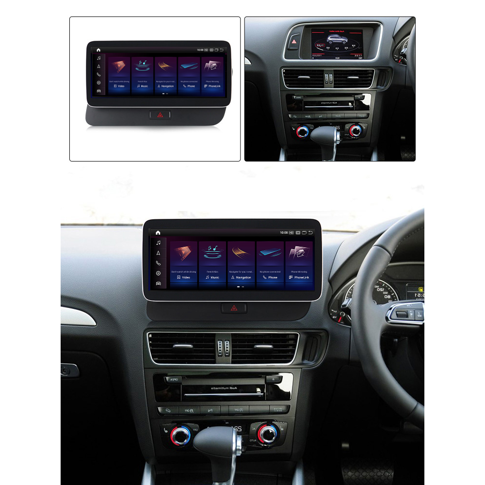 Audi Q5 2009-2018 Android 14 Car Stereo Head Unit | CarPlay Android Auto RHD