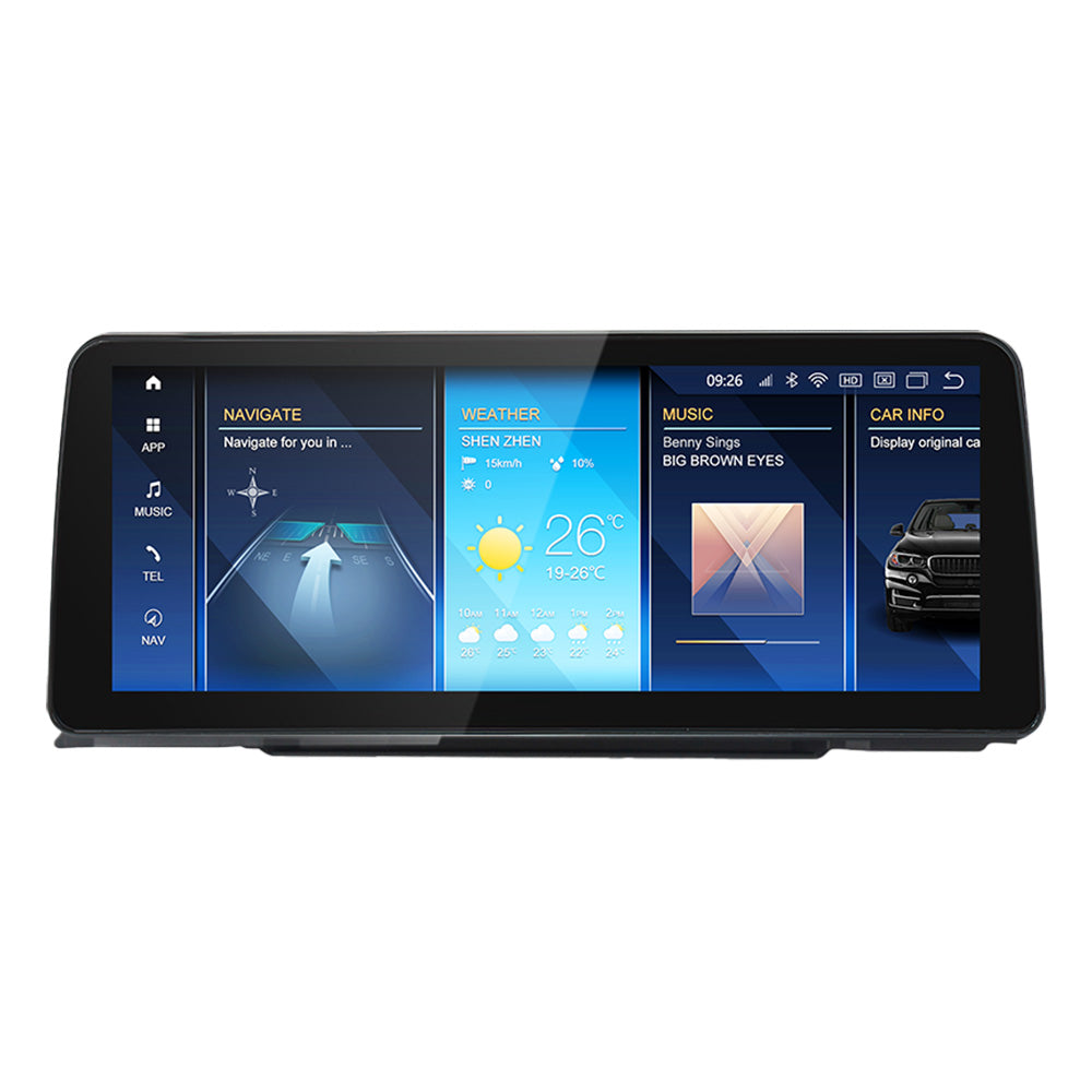 BMW 3 4 Series 2011-2019 F30 F31 F32 F33 F34 F36 Android 14 Car Stereo Head Unit | CarPlay Android Auto CIC NBT EVO