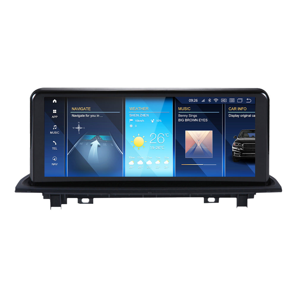BMW X1 X2 2015-2022 F48 F39 Android 14 Car Stereo Head Unit | CarPlay & Android Auto NBT EVO