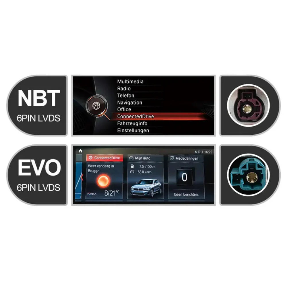 BMW X1 X2 2015-2022 F48 F39 Android 14 Car Stereo Head Unit | CarPlay & Android Auto NBT EVO