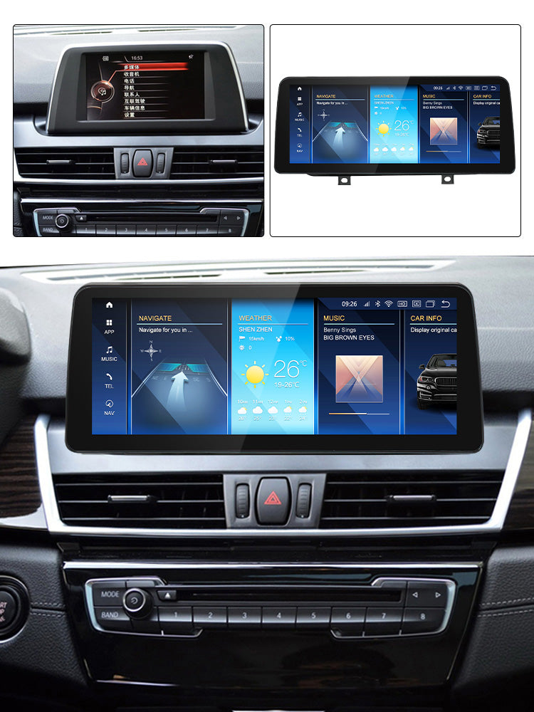 BMW 2 Series Active Tourer 2014-2019 F45 F46 F87 Android 14 Car Stereo Head Unit | CarPlay Android Auto NBT EVO