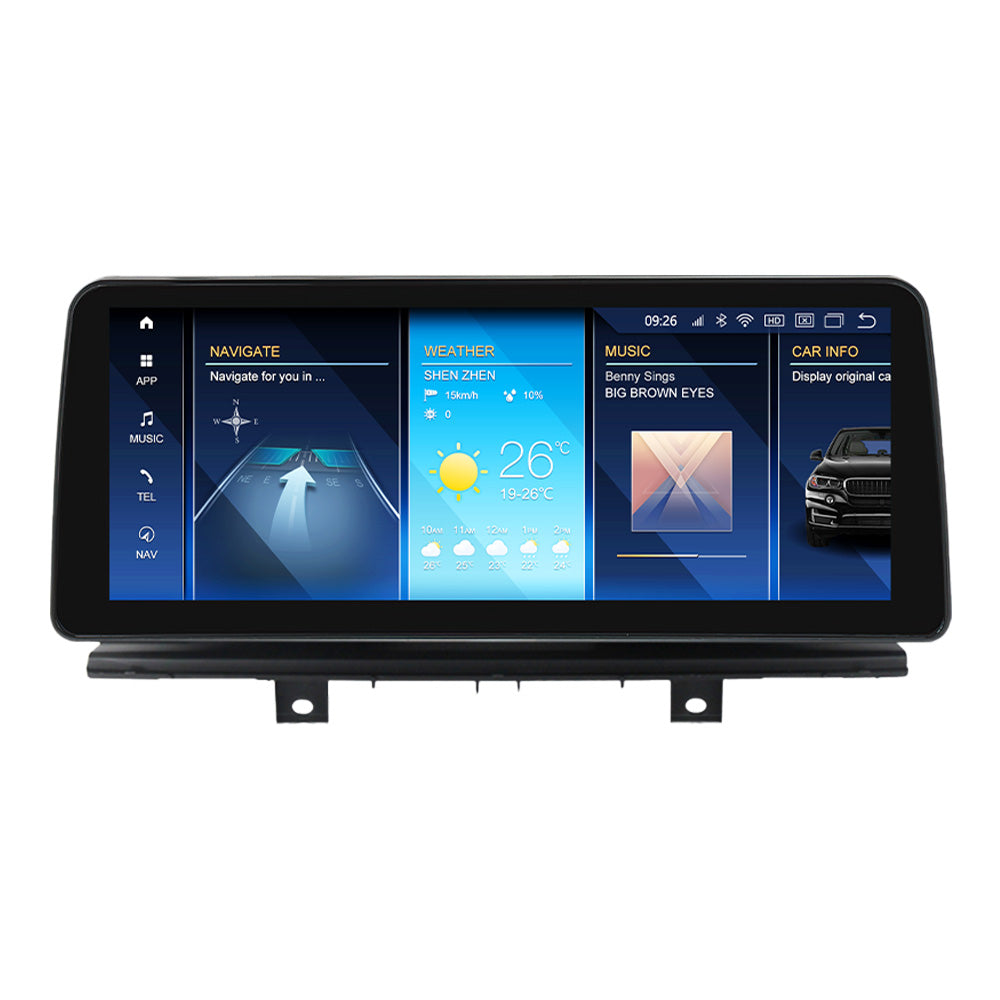 BMW X5 X6 2014-2019 F15 F16 Android 14 Car Stereo Head Unit | CarPlay & Android Auto NBT EVO